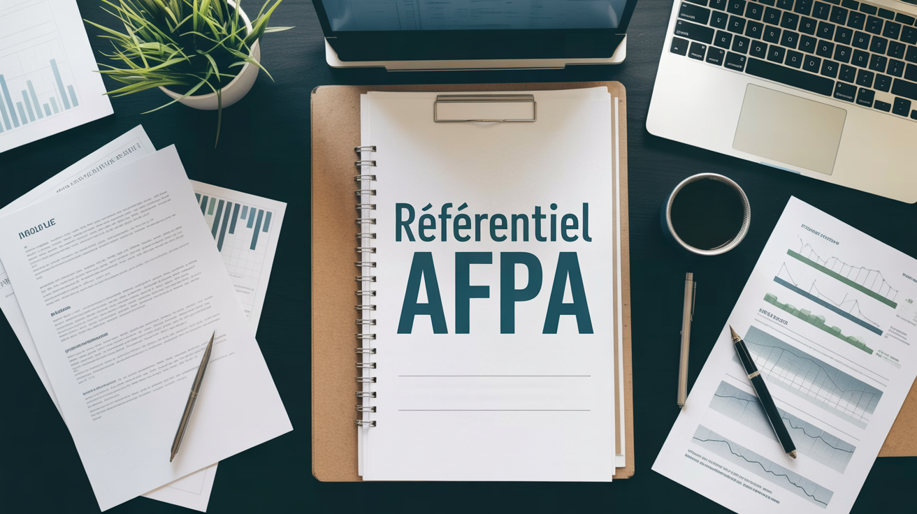 dossier professionnel afpa et referentiel sur bureau