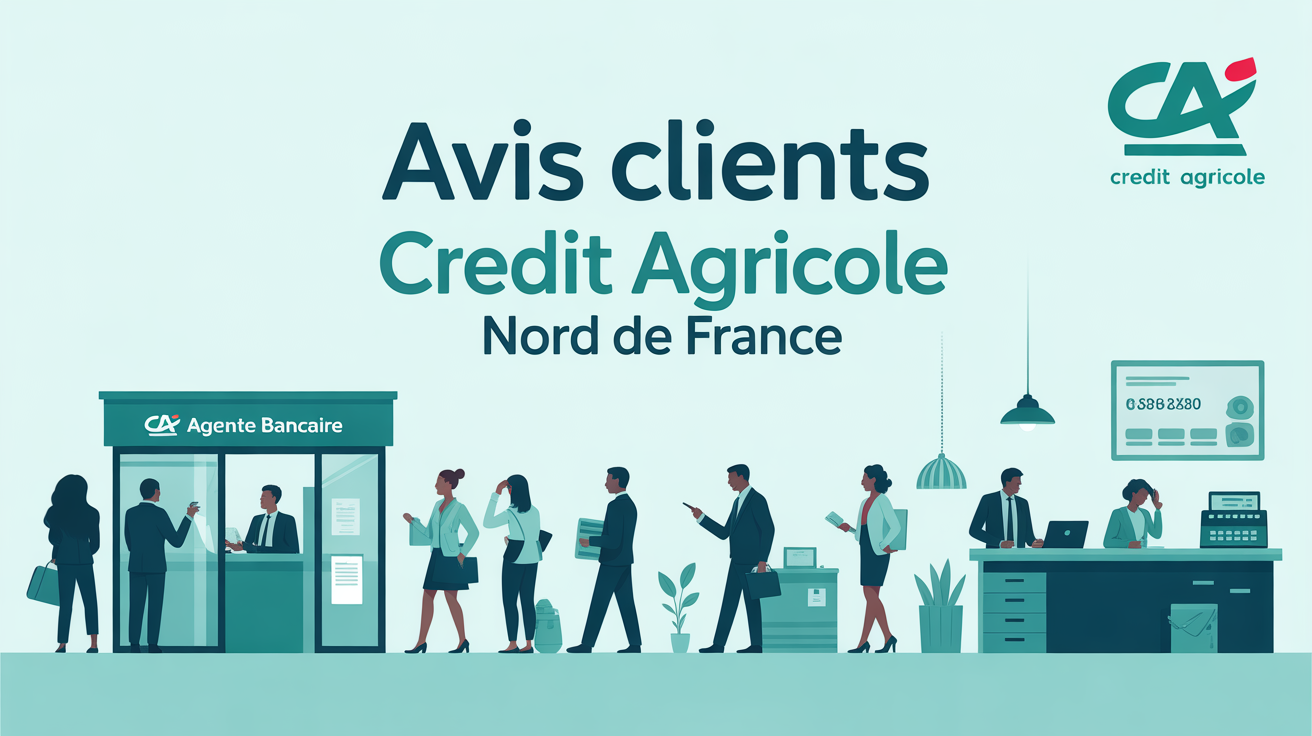 Illustration avis clients Crédit Agricole Nord de France