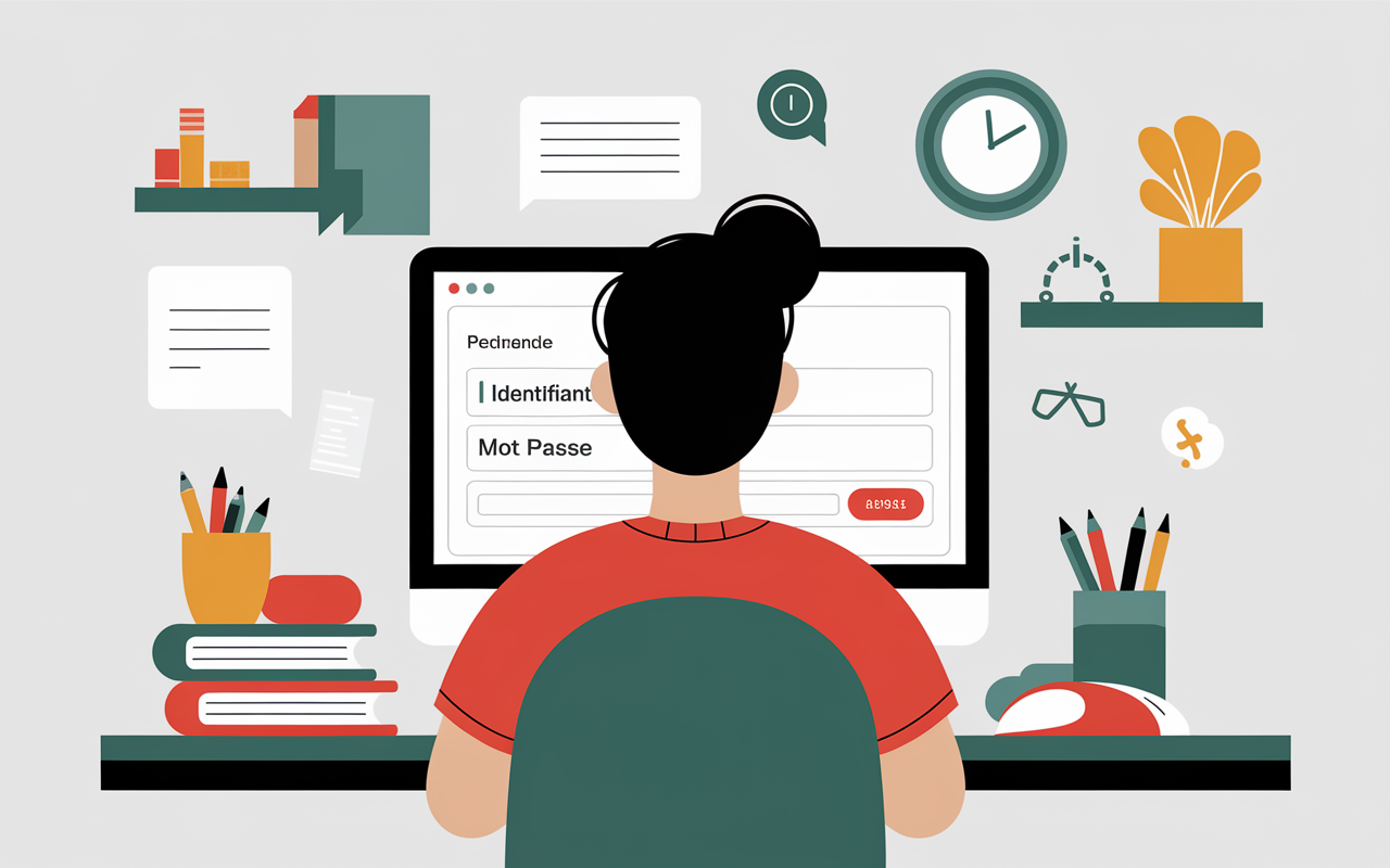 Page connexion MyGES identifiant mot de passe