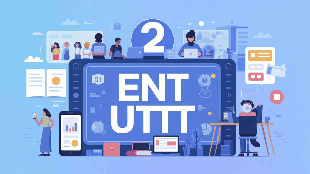 Illustration tableau de bord ENT UTT étudiants personnels