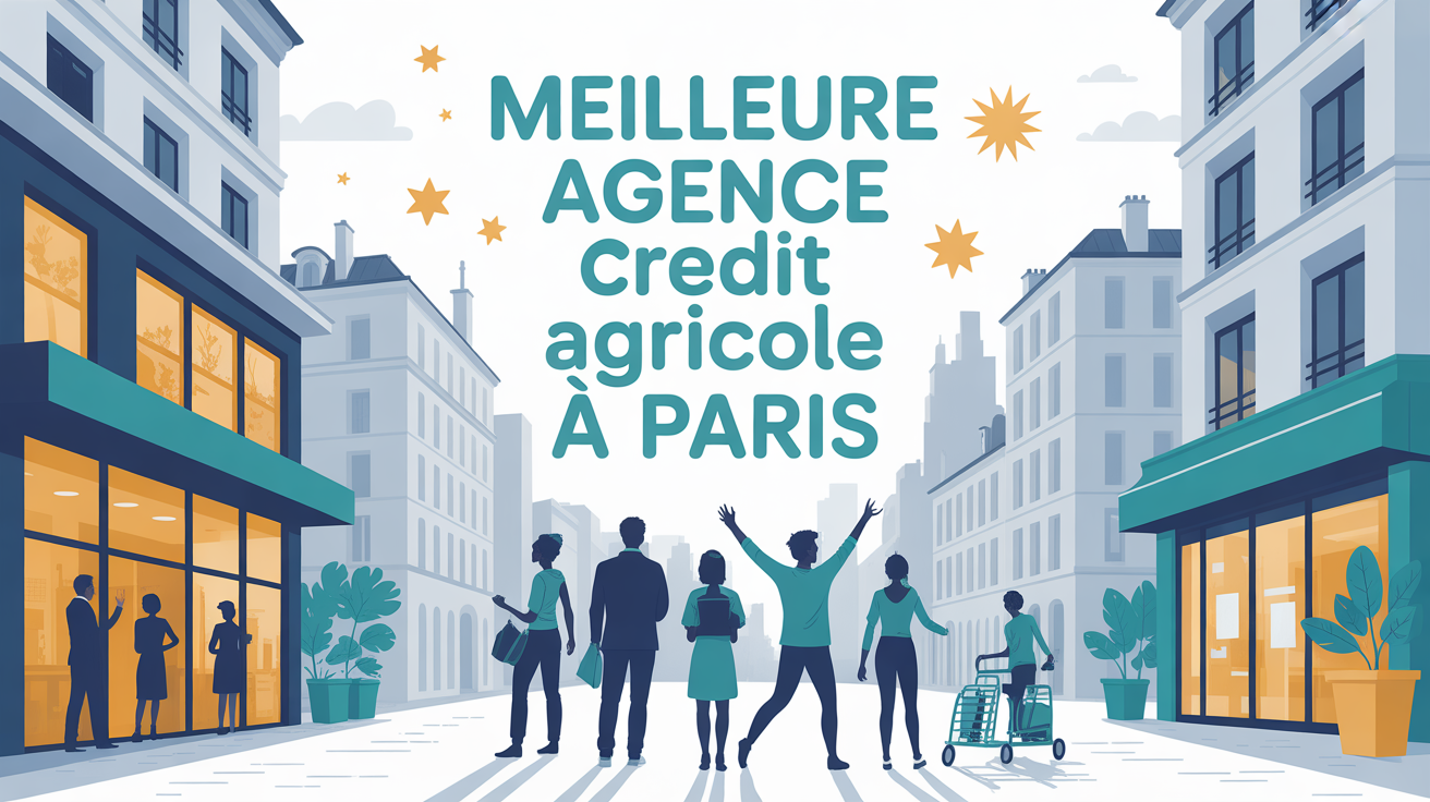 meilleure agence Credit Agricole Paris moderne entrepreneurs
