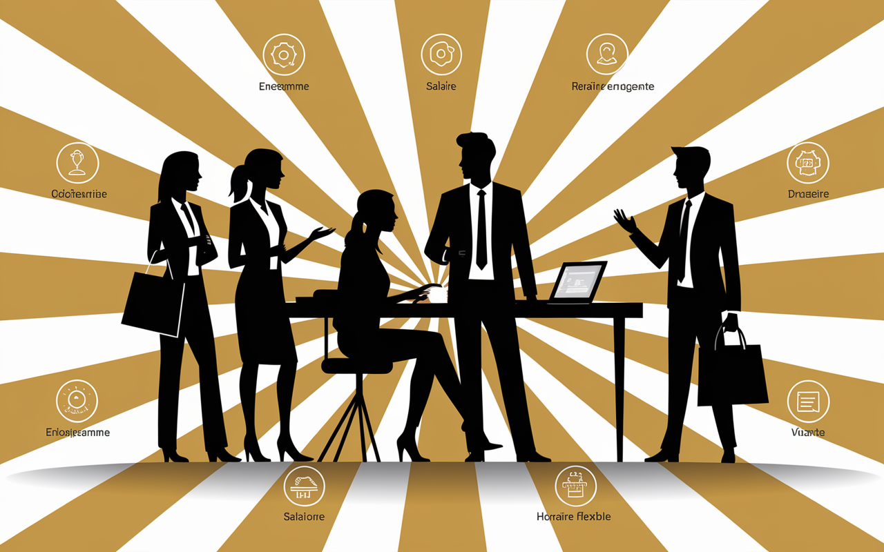 scene equipe fiche sales associate magasin