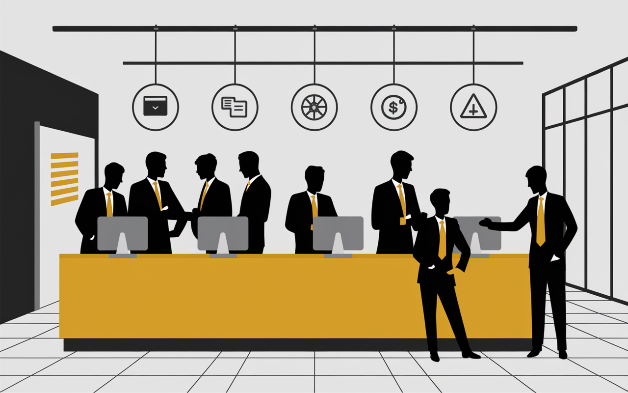 Services Credit Agricole Paris 16e, équipe locale, clients