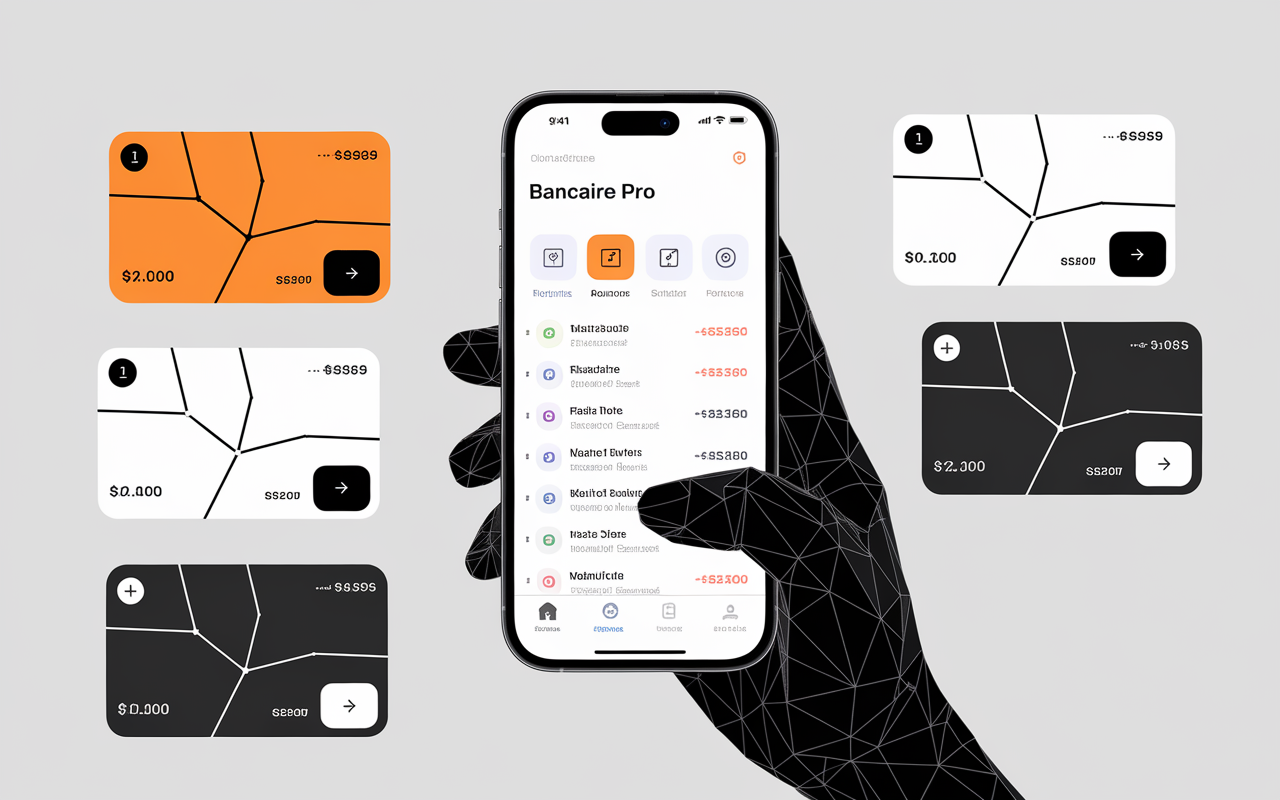 Application SG Pro gestion bancaire sécurisée smartphone