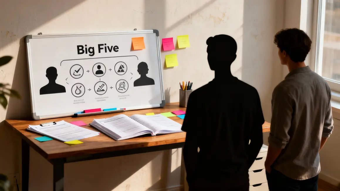 Bureau, tests de personnalité RH, résultat Big Five