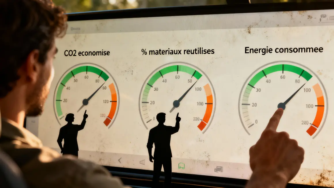 tableau de bord kpi croissance durable indicateurs environnement