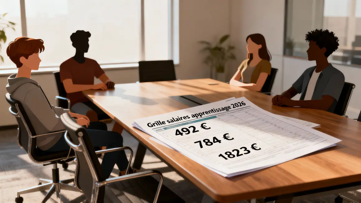 grille salaires apprentissage 2026 jeunes entreprise