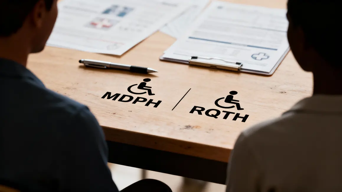 mdph droits activables formulaires rqth handicap