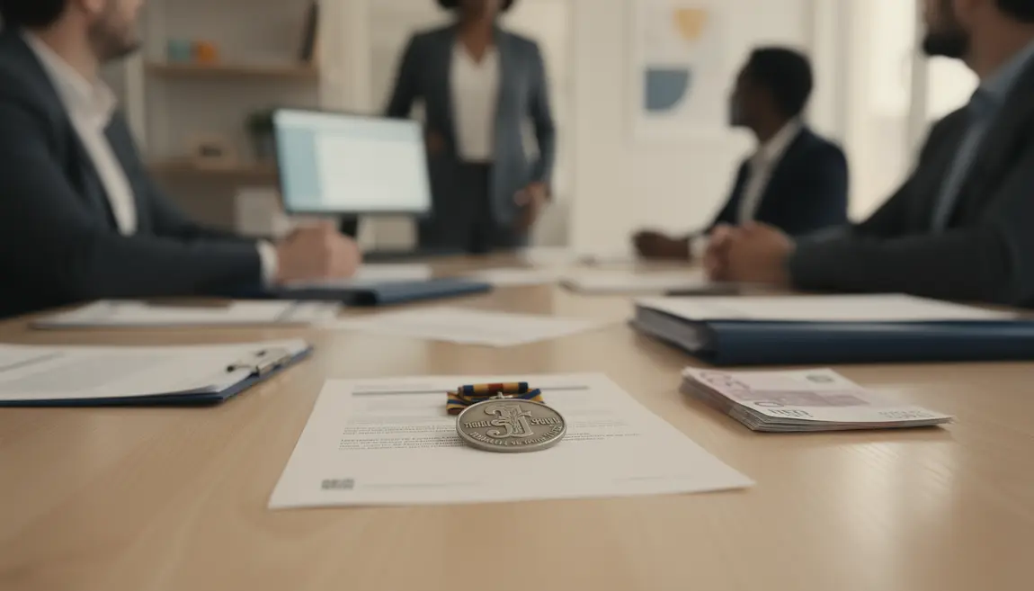 bureau RH medaille du travail prime