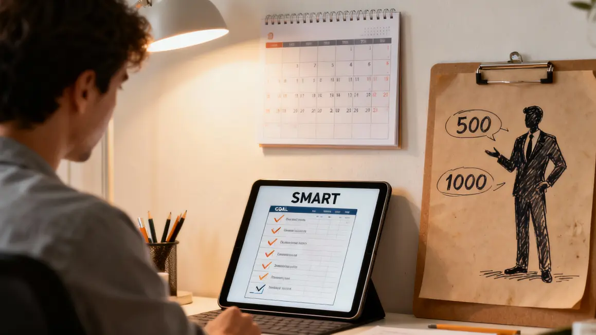 Calendrier et objectif SMART campagne marketing