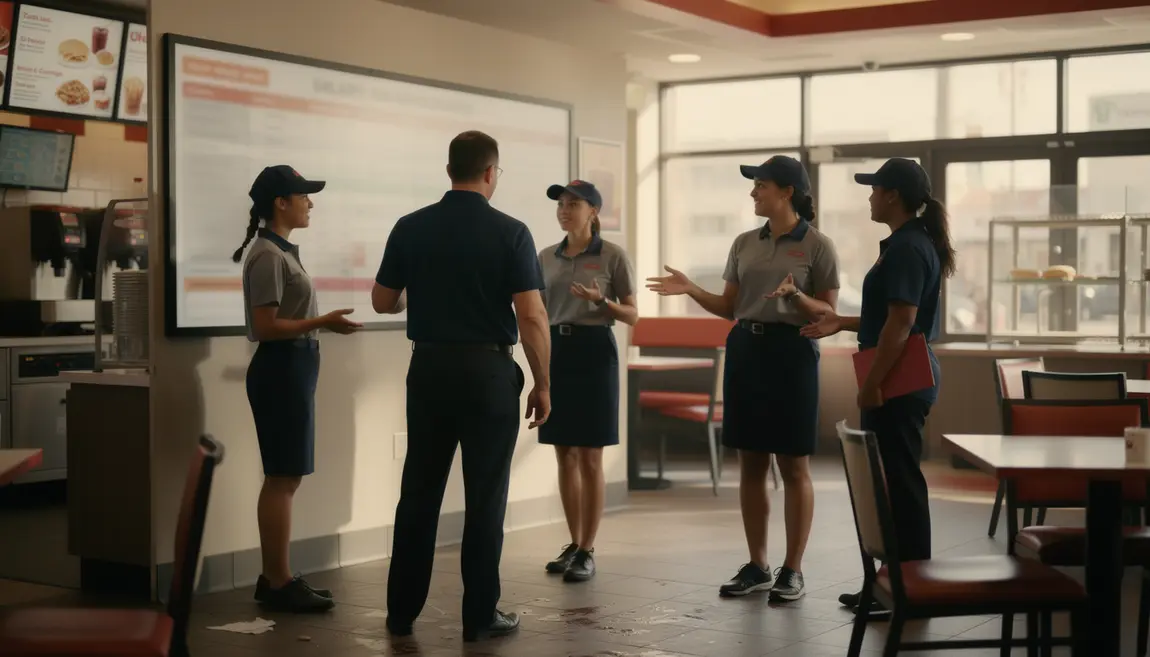 salaire mcdonald's 2025 restaurant rapide equipe management