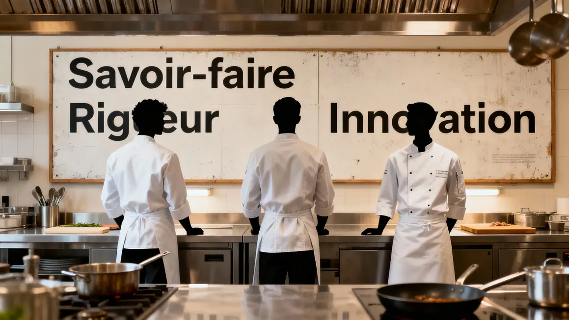 Valeurs culinaire Ecole Ducasse