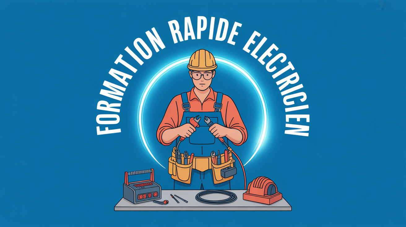 formation rapide electricien adulte outils chantier