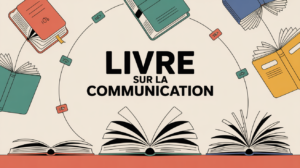 illustration de livres connectes livre sur la communication